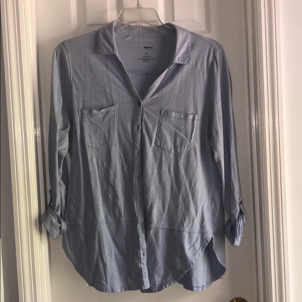 Flowy Buttondown